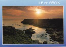 56 GROIX -    ILE DE GROIX  L´Anse De St-Nicolas Et Le Pittoresque Rocher De "la Vache" - Groix