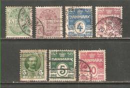 DK05 - DANIMARCA - Lotticino 1882/1912 - (o) - Collections