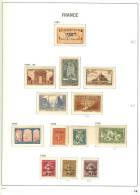 FRANCE 1929/30 Cote 2389 Euros - Unused Stamps