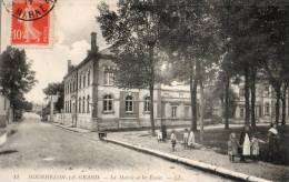 51....MARNE.....MOURMELON LE GRAND.......LA MAIRIE ET LES ÉCOLES. .EC RITE  . . ‹(•¿• )› - Mourmelon Le Grand