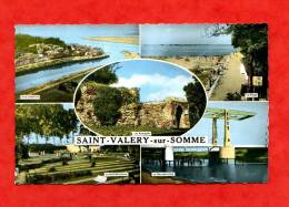 * SAINT VALERY Sur SOMME-Multiples Vues(Golf Miniature,Vue Générale,Plage,Nouveau Pont)-1966 - Saint Valery Sur Somme