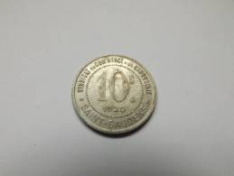 PIECE - FRANCE - SYNDICAT DU COMMERCE ET DE L´INDUSTRIE - SAINT GAUDENS - 10 CENTIMES - 1920 - BLASON - Monétaires / De Nécessité