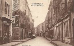 Gard- Bessèges -Rue De La République. - Bessèges