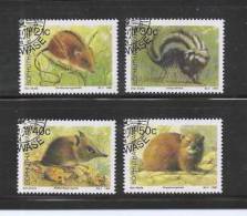 BOP 1990 CTO Stamp(s) Wild Animals 235-238 - Game