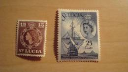 St. Lucia   Mix Lot  MH - Ste Lucie (...-1978)