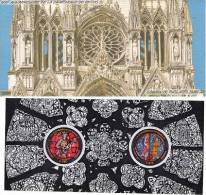 France Bloc Souvenir Cathédrale De Reims Neuf ** - Souvenir Blocks & Sheetlets