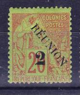 Reunion N°31a Neuf Charniere - Unused Stamps