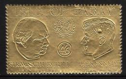 ISLE OF PABAY - 1976 CHURCHILL & KENNEDY USED GOLD - Ortsausgaben