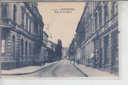 5200 SIEGBURG, Bahnhofstrasse - Rue De La Gare 1924, Franz. Besetzung - Siegburg