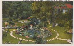 JAPANESE GARDEN OF THE FRENCH LICK SPRING HOTEL ,FRENCH LICK ,INDIANA - Other & Unclassified