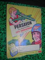 PROTEGE CAHIER PUBLICITAIRE SAVON PERSAVON - Book Covers