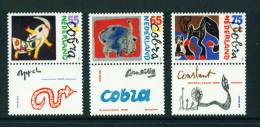 NETHERLANDS  -  1988  Cobra Painters Group  Unmounted Mint - Unused Stamps