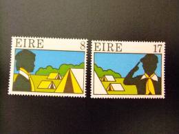 IRLANDA 1975 Yvert Nº 366 - 367** MNH MOVIMIENTO SCOUT EN IRLANDA - Unused Stamps
