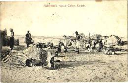 Fishermen's Huts At Clifton, Karachi - Pakistán