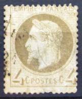 FRANCE             N°  27 A          OBLITERE - 1863-1870 Napoléon III. Laure