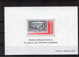 ANDORRE FRANCAISE 1982 ** - Blocks & Sheetlets