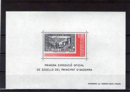 ANDORRE FRANCAISE 1982 ** - Blocks & Kleinbögen