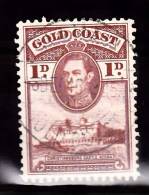 Gold Coast, 1938, SG 121, Used - Gold Coast (...-1957)