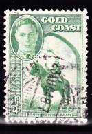 Gold Coast, 1948, SG 135, Used - Gold Coast (...-1957)