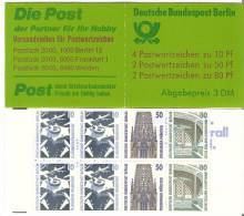 Germany (Berlin) 1989  Sehenswurdigkeiten (**)  Mi.MH14oz - Postzegelboekjes