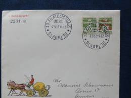 A2252   1938  LETTRE  PAIRE HORZ. - Briefe U. Dokumente