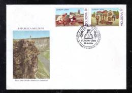 MOLDOVA 2004 Cover FDC With EUROPA CEPT,ARHEOLOGY. - 2004