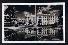 RB 913 - Real Photo Postcard - Universidade - Curitiba Brazil Brasil - Curitiba