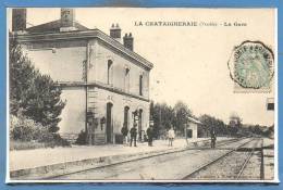 85 - La CHATAIGNERAIE -- La Gare - La Chataigneraie