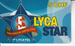 International Calling Card - Lycatel - Lyca Star - Opérateurs Télécom