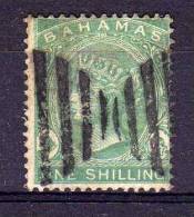 Bahamas - 1882 - 1 Shilling Definitive (Watermark Crown CA, Perf 14) - Used - 1859-1963 Kolonie Van De Kroon