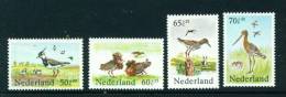 NETHERLANDS  -  1984  Welfare Funds Birds  Unmounted Mint - Unused Stamps