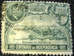 Brazil 1922 Century Of Independence President Pessoa 300r - Used - Used Stamps