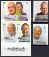Australia 2010 Legends Of The Written Word 55c Set Of 6 Self-adhesives MNH - - Neufs