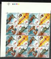 INDIA, 2008, XXIX Olympic Games, Olympics Beijing, China, Setenant Set, 4 V, Block Of 4, With Traffic Lights,  MNH, (**) - Unused Stamps