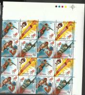 INDIA, 2008,  Olympic Games, Olympics, Beijing, China, Setenant Set, 4 V, Block Of 4, With Traffic Lights,  MNH, (**) - Neufs