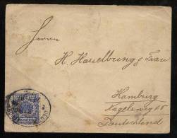 Brazil Brasilien 1897 Brief Deutsche Seepost - Lettres & Documents
