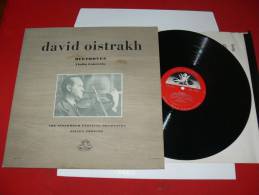 DAVID OISTRAKH   JOUE BEETHOVEN VIOLIN ORCHESTRA EDIT ANGEL RECORD  DISQUE BAGUETTE - Classical