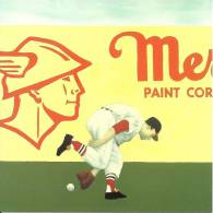 Sport, Baseball, Mercury 1995 / New York / Advertising / Référence Dieu Mercure, Publicité / Painting Vincent Scilla - Baseball