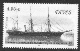 T.A.A.F : Navire Le "DIVES" - Navire De Transport  Commandé Par Amédée Mouchez (expédition à L´Île Sint-Paul) - Bateau - Nuevos