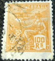 Brazil 1920 Aviation 100r - Used - Used Stamps