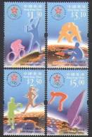 2000 Hong Kong Olympic Games Stamps Cycling Judo Rowing Diving Sailing Table Tennis Athletics Map - Summer 2000: Sydney