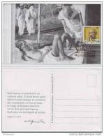 Mahatma Gandhi , Message On Non Violence, Maximcard, India - Mahatma Gandhi