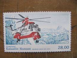 14-19  Helicoptere Helicopter Groenland Arctic North Pole Nord Atterissage Sur  Glacier Glace Sikorsky - Estaciones Científicas Y Estaciones Del Ártico A La Deriva