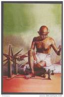 Gandhi Charkha / Spinning Wheel, Mahatma Gandhi, Maximcard, India - Mahatma Gandhi