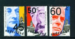 NETHERLANDS  -  1980  Politicians  Unmounted Mint - Unused Stamps