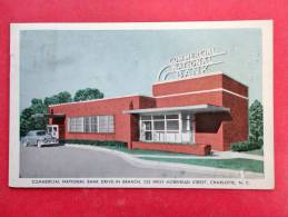 > NC - North Carolina > Charlotte   National Bank Drive Inn 1954 Cancel ---   -ref 800 - Charlotte