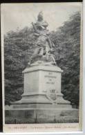 CPA Belfort Statue Soldat Guerre Quand Meme De Mercié Ecrite Decembre 1915  Soldat Sm Vers Grignan - War Memorials