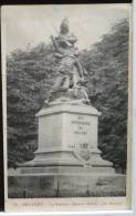 CPA Belfort Statue Soldat Guerre Quand Meme De Mercié Ecrite Decembre 1915  Soldat Sm Vers Grignan - Monuments Aux Morts