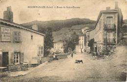 ROCHETAILLEE ROUTE DE SAINT ETIENNE CAFE RESTAURANT C. RIVIERE - Rochetaillee