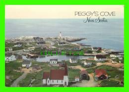 PEGGY'S COVE, NOVA SCOTIA - VUE AÉRIENNE DE LA VILLE - POSTCARD FACTORY - DIMENSION 17X12 Cm - - Other & Unclassified